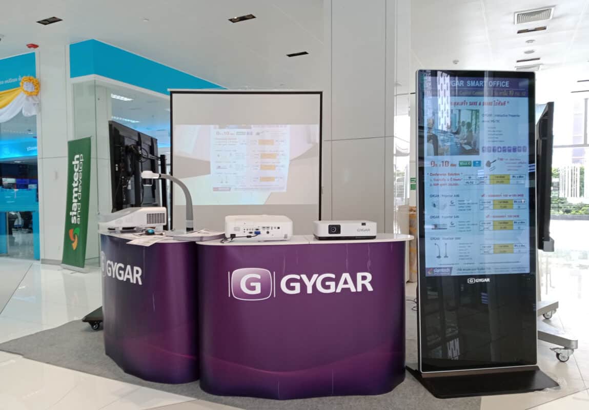 GYGAR opens a booth to showcase smart innovations at AIA Capital Center 10