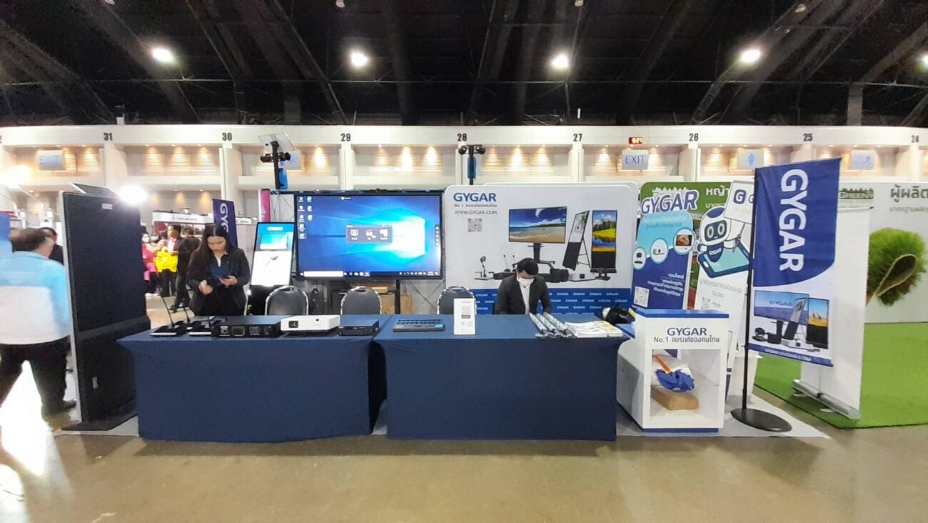 GYGAR participated in the exhibition booth of the Municipal League of Thailand 9