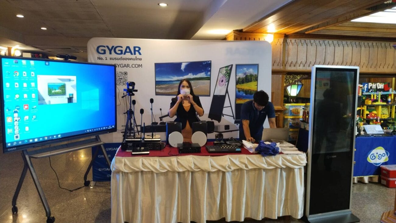 GYGAR participated in the booth for the academic seminar and the retirement ceremony of the year 2023 5