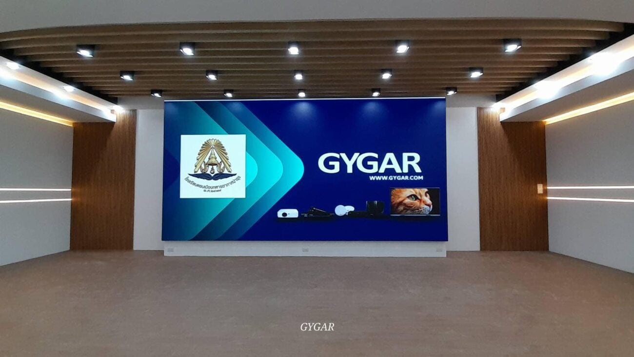 งานหอประชุมใหม่ รร. ดอนเมืองทหารอากาศบำรุง ติดตั้ง LED Wall 2